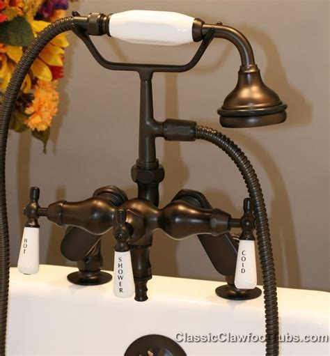 shower faucet for clawfoot tub