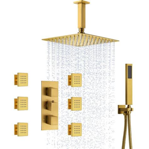shower faucet spray patterns