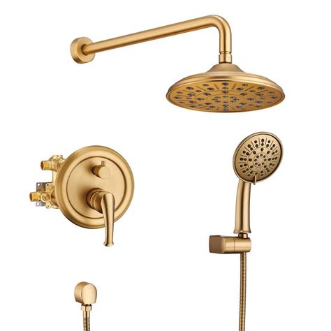 shower faucet with 3 spray patterns