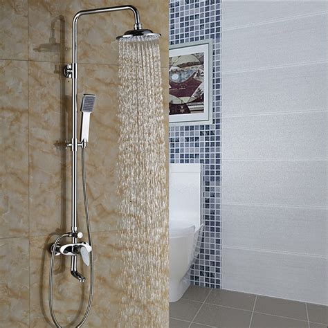 shower faucet with ABS plastic