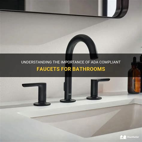 shower faucet with ADA compliant