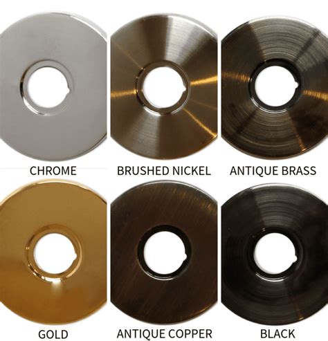 shower faucet with color options