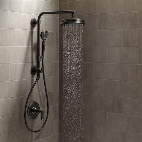 shower faucet with custom pipe