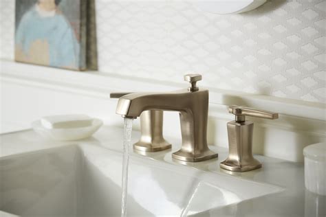 shower faucet with designer finish