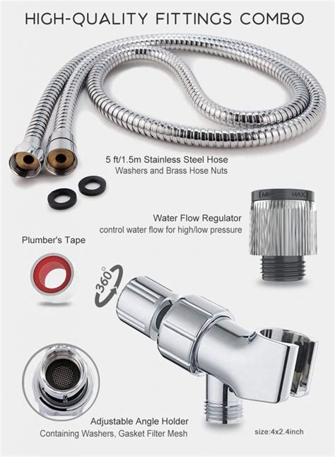 shower faucet with flow regulator