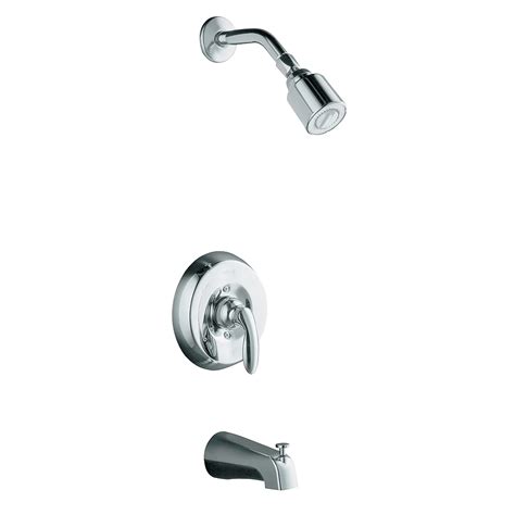 shower faucet with mixing valve