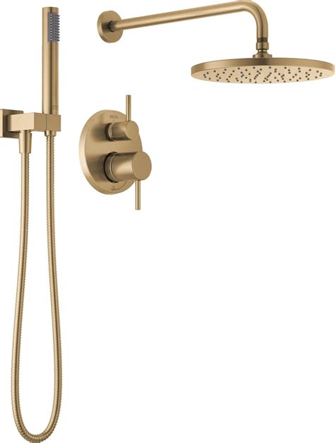 shower faucet with round showerhead
