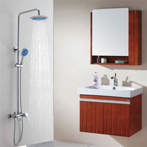 shower faucet with self cleaning