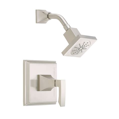 shower faucet with square showerhead