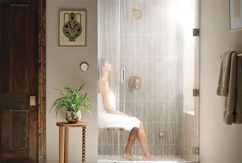 shower faucet with steam