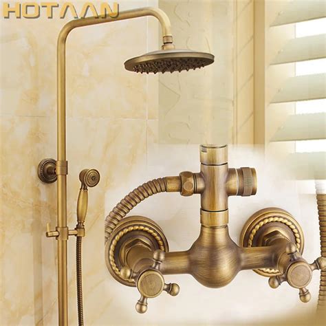 shower faucet with surface mount