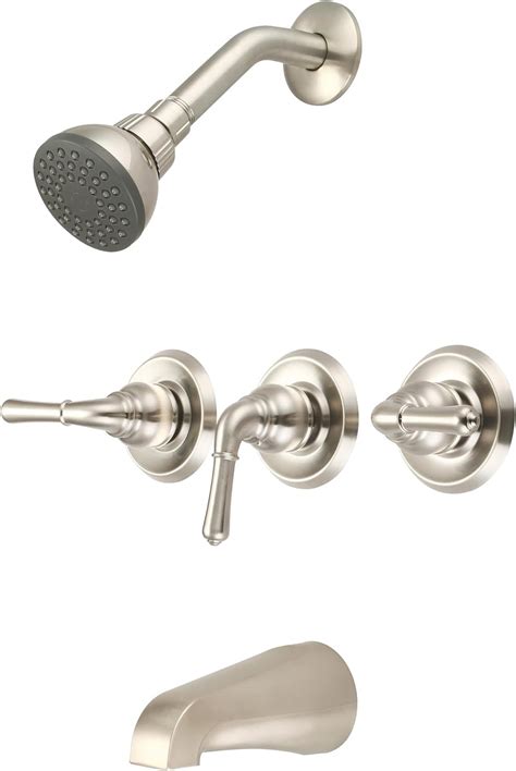 shower faucet with tarnish resistant