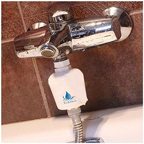 shower faucet with water softener